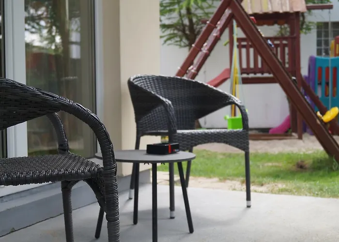 Bursztyn 2 - Na Parterze - Rowery - Plac Zabaw - Tenis Stolowy Homestay szállás Rewal